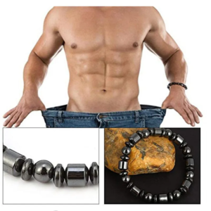 Pentagram Stone Magnetic Therapy Bracelet