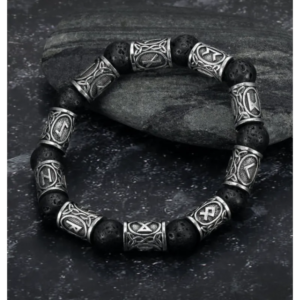 Black Lava Stone Bracelet