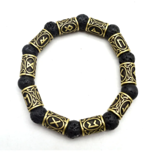 Black Lava Stone Bracelet