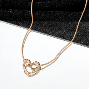 Geometric Heart Necklace